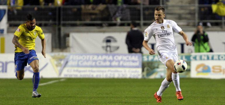 Denis Cheryshev, en su partido ante el Cádiz.