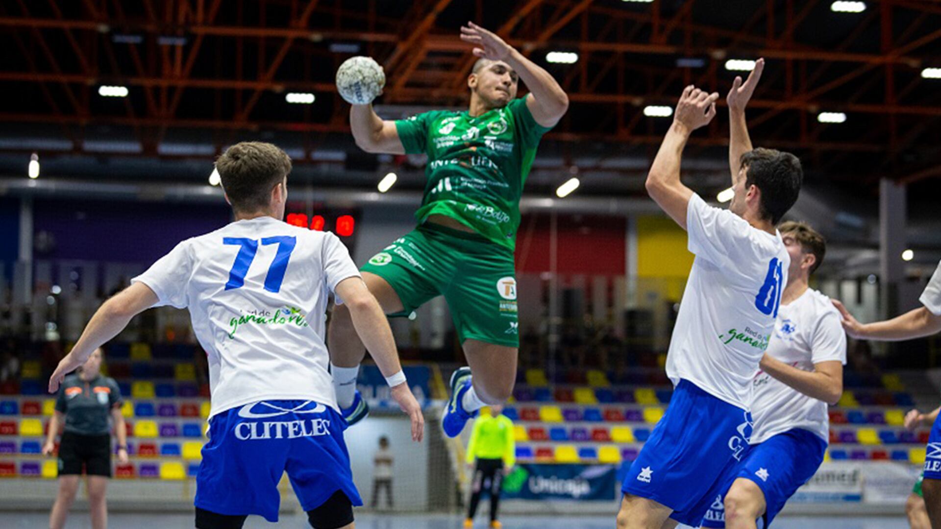 Jeremy Figueredo, con el BM Dólmenes