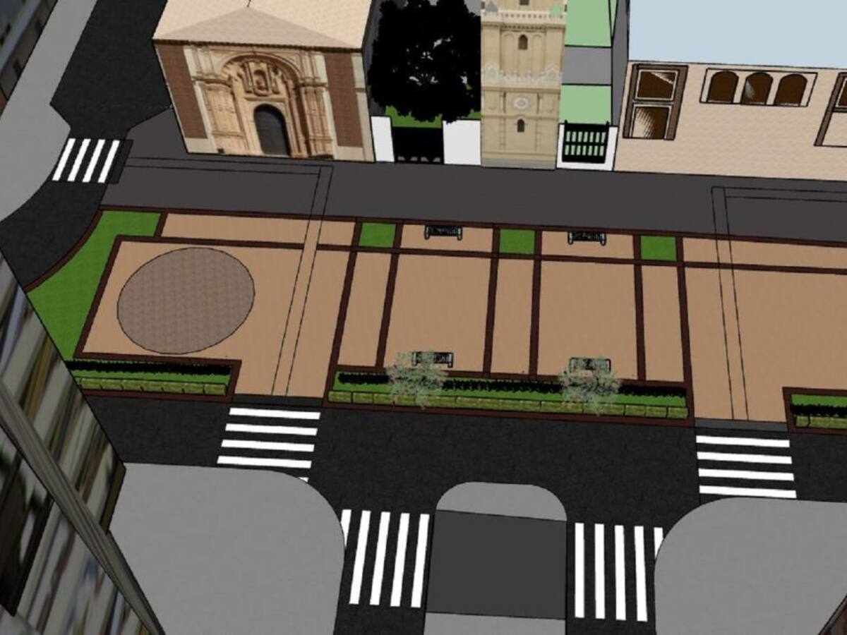 Así será la plaza del barrio Sant Marcel·lí