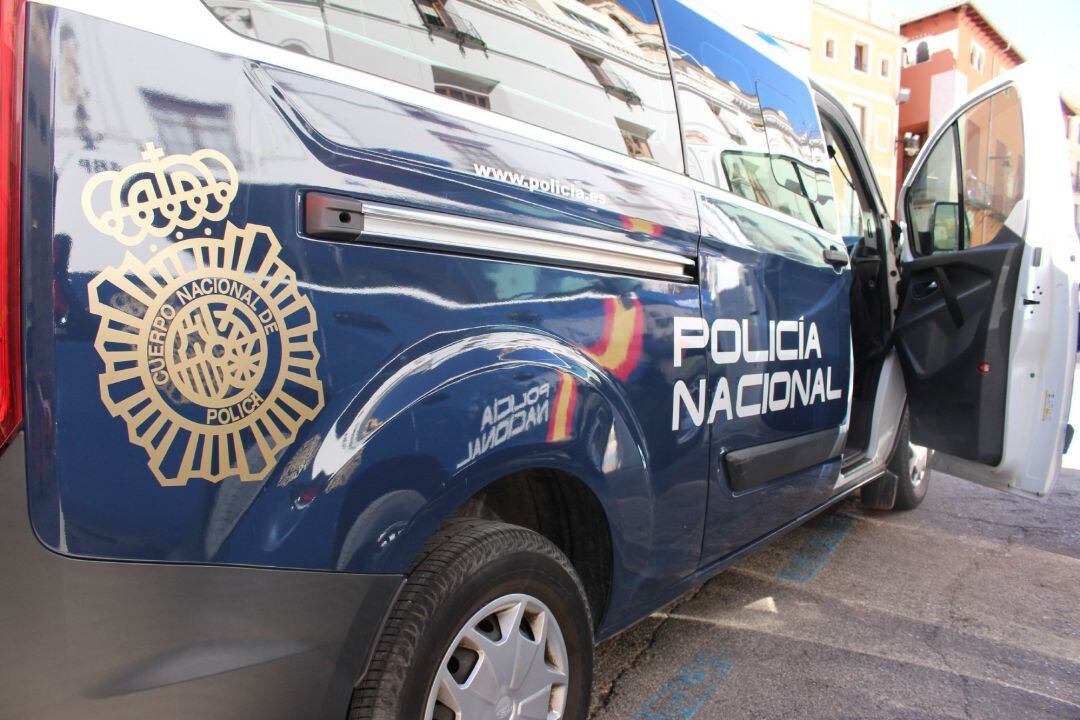 Coche patrulla de la Policía Nacional