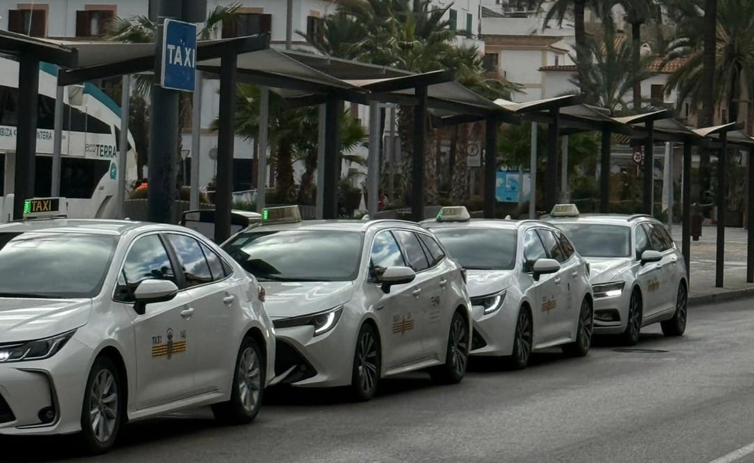 Parada de taxis de Ibiza