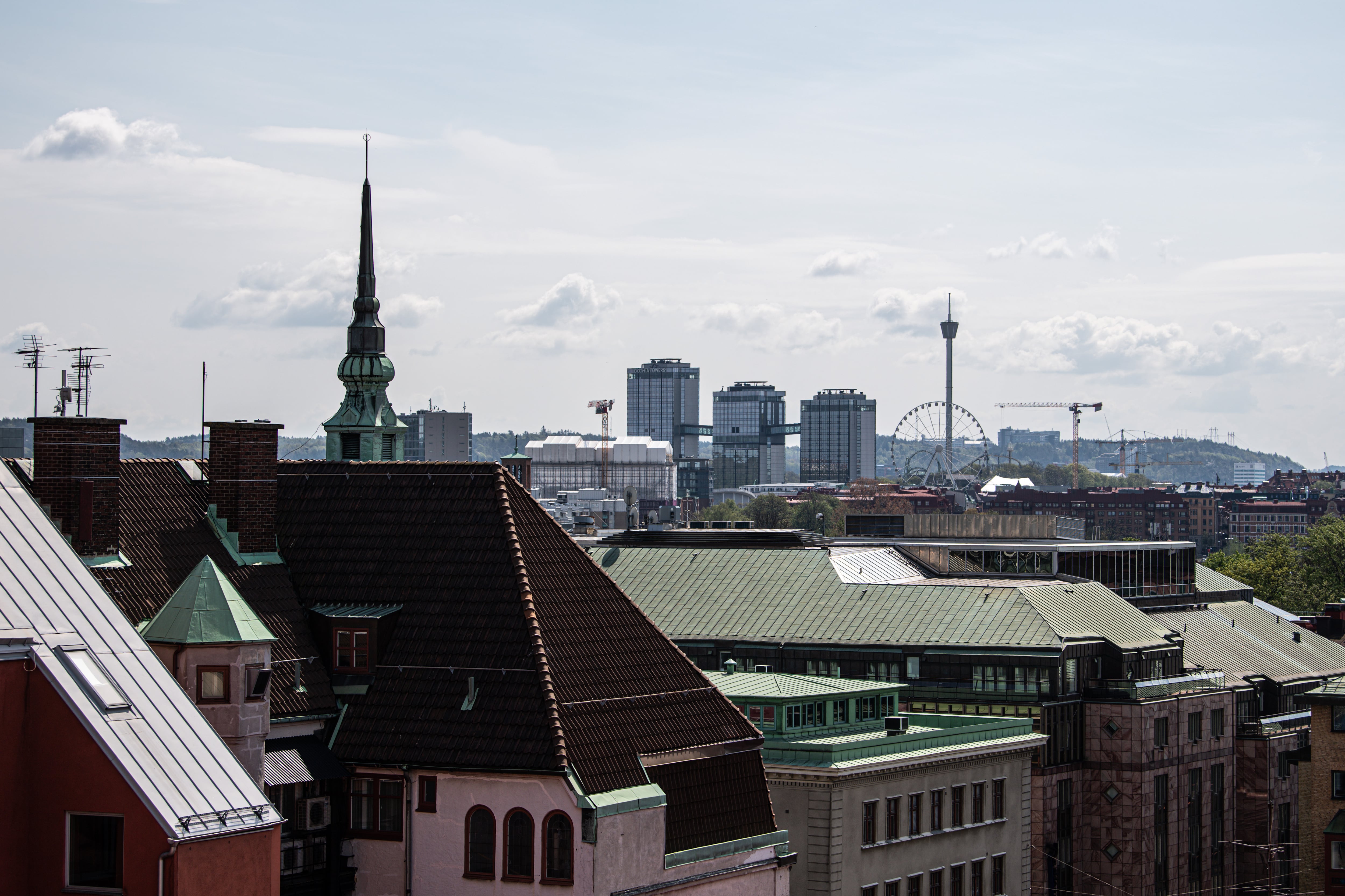 Vista general de la ciudad de Gotemburgo, en Suecia