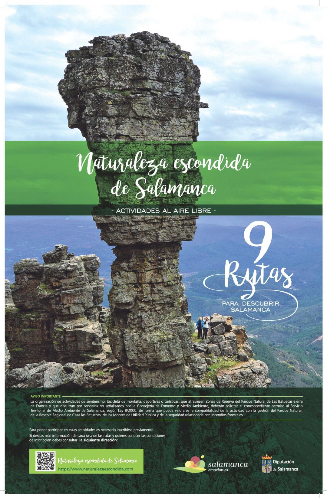 Cartel &quot;Naturaleza escondida&quot;