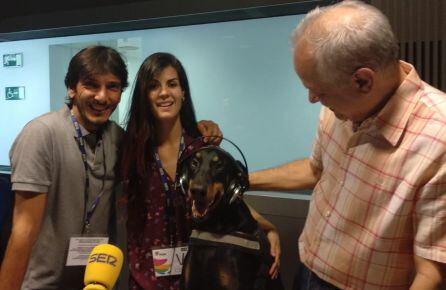 Tato Peralta, Ana Chicharro, Jake y Carlos López-Tapia