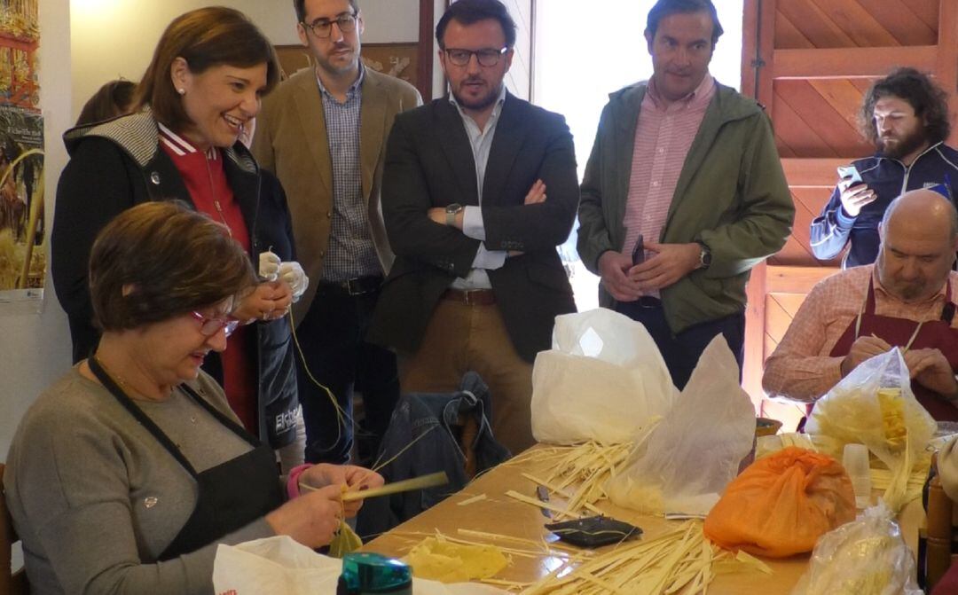 Isabel Bonig en el Taller de Palma Blanca