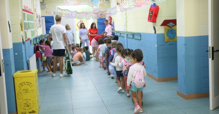 Inicio del curso escolar en el Ciudad de Nejapa de Tres Cantos