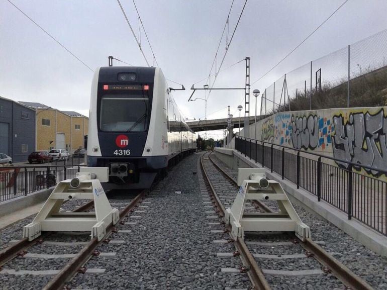 Metro en Ribarroja