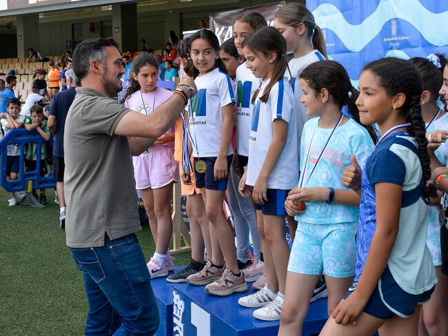 Jesús Alba acudió a la entrega de medallas