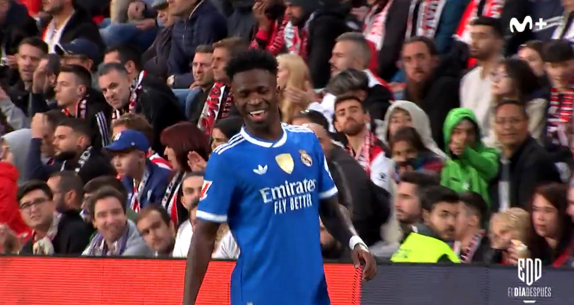 Fotograma del vídeo de El Día Después sobre Vinicius.