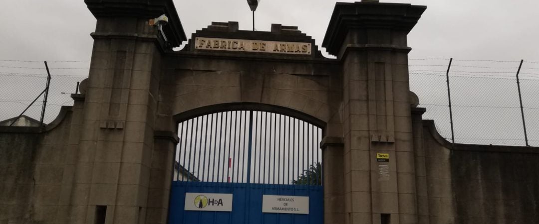 La fábrica de armas de A Coruña, esta mañana