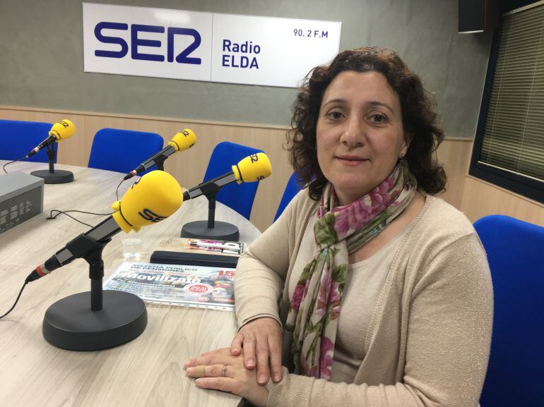 Carmen Palomar en Radio Elda Cadena SER