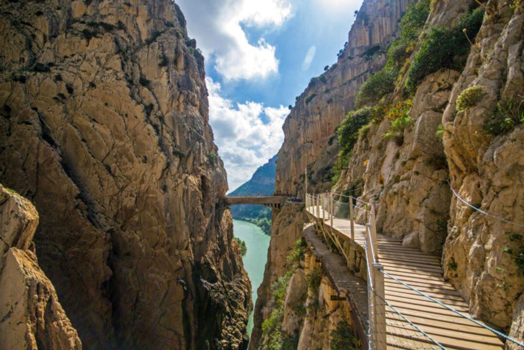 El Caminito del Rey en la provincia de Málaga