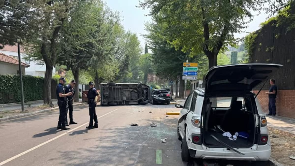 Entrevista a Antonio Pardo, jefe de la Policía Local de Alcobendas, sobre el accidente vial ocurrido en el Soto de La Moraleja