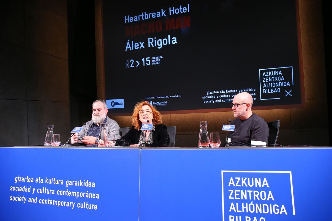 Fernando Pérez, Nekane Alonso y Álex Rigola