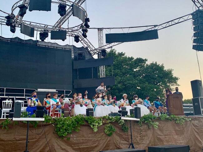 Actod e ianuguración de la Feria 2021 en Belmonte