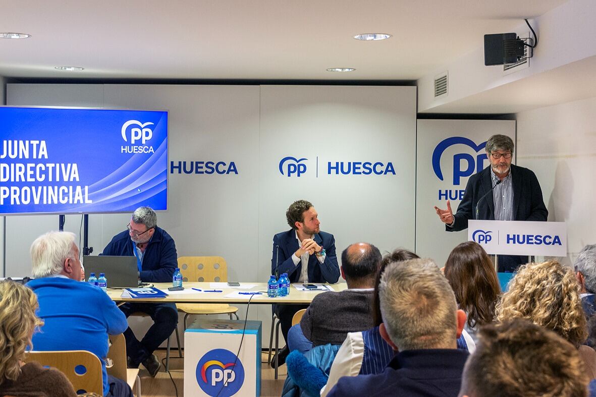 Junta Directiva Provincial del PP en Huesca
