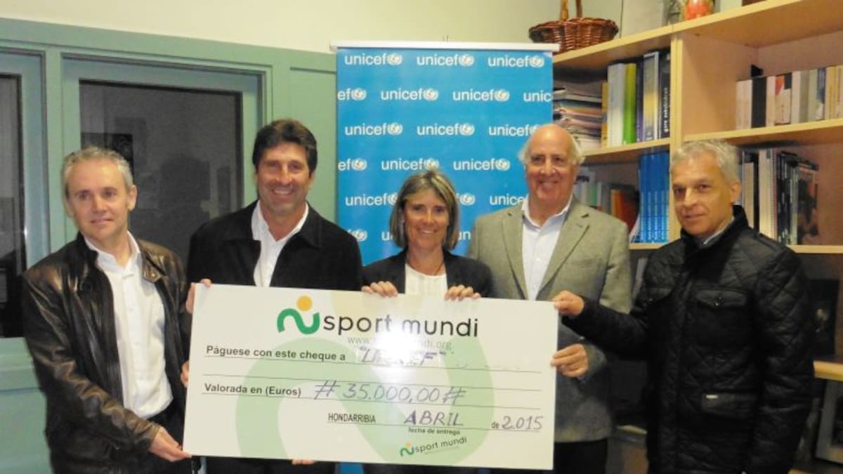 Sport Mundi apoya a UNICEF