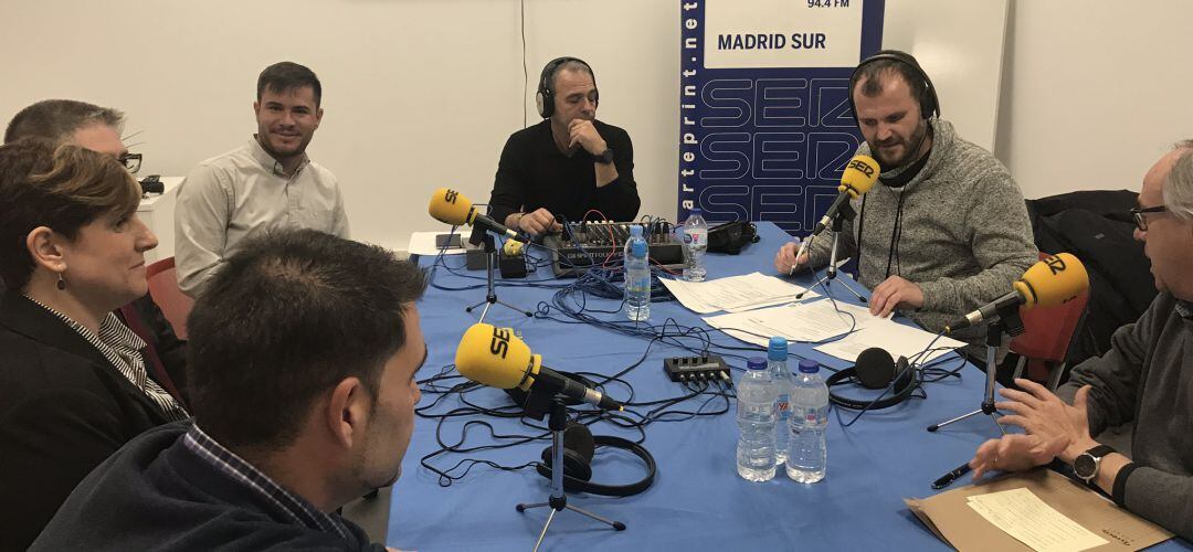 Los emprendedores durante el programa