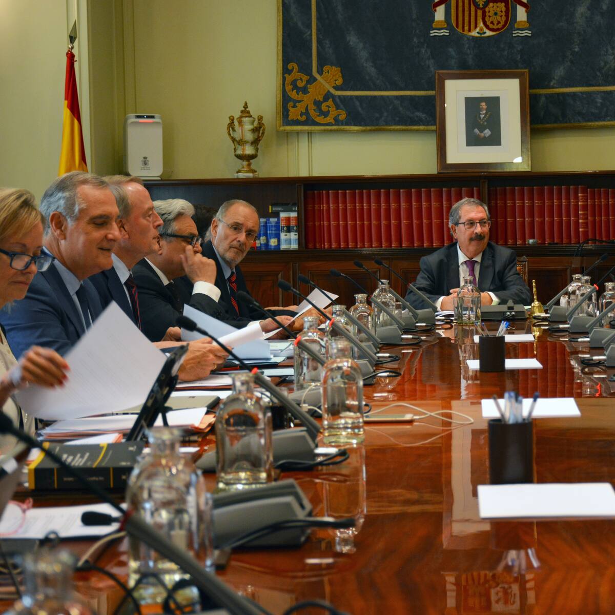 El pleno del Poder Judicial elige a Rafael Mozo, vocal de más edad, para sustituir a Carlos Lesmes