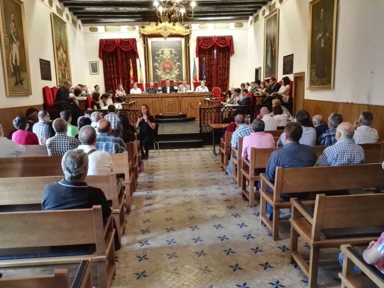 Imagen de un pleno municipal