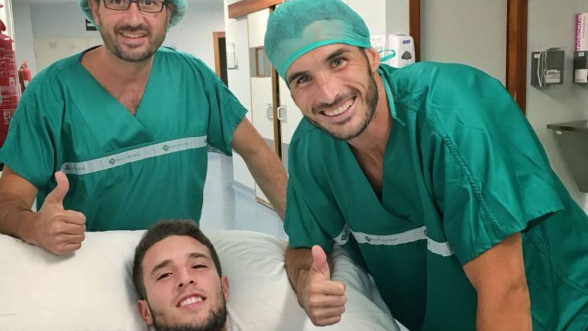 Jesús López estará tres meses de baja