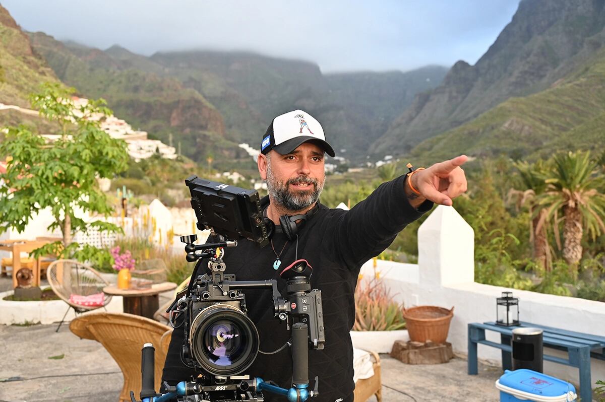 Alexis Morante rodando A una isla de ti