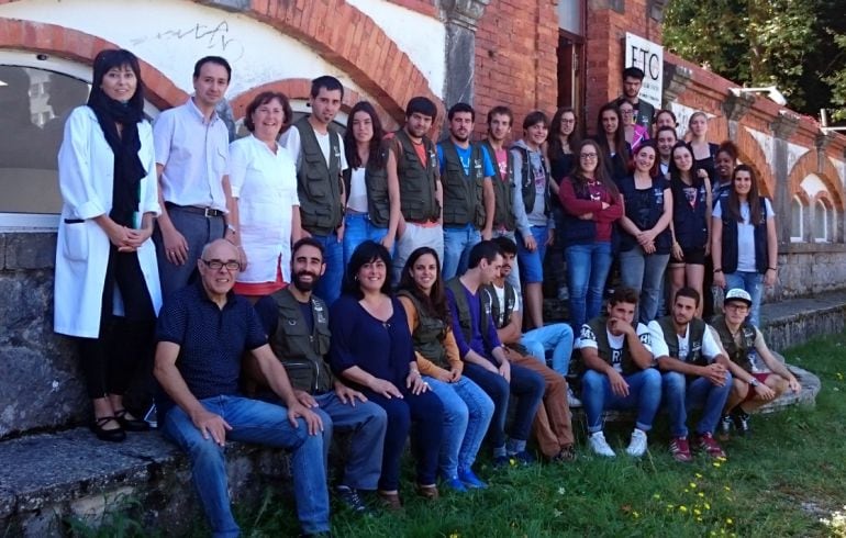 Alumnos de la Escuela Taller.