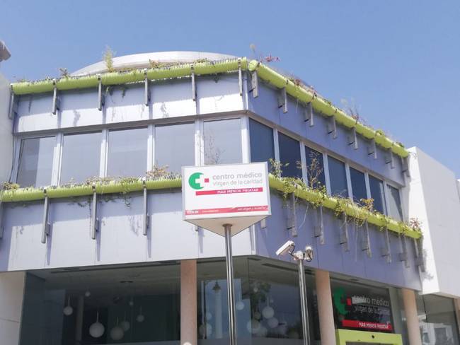 Actos vandálicos en el Centro Médico Virgen de la Caridad de Cartagena