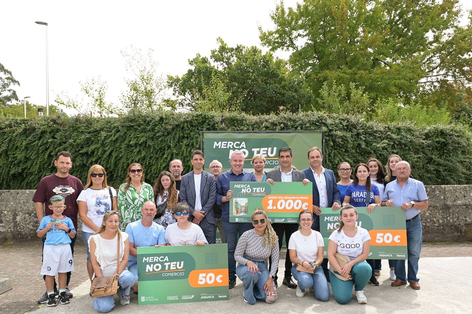 Premios "Merca no teu comercio" en A Cañiza