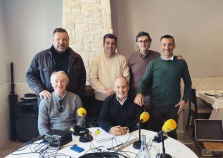 Tertulia en el restaurante El Sorell