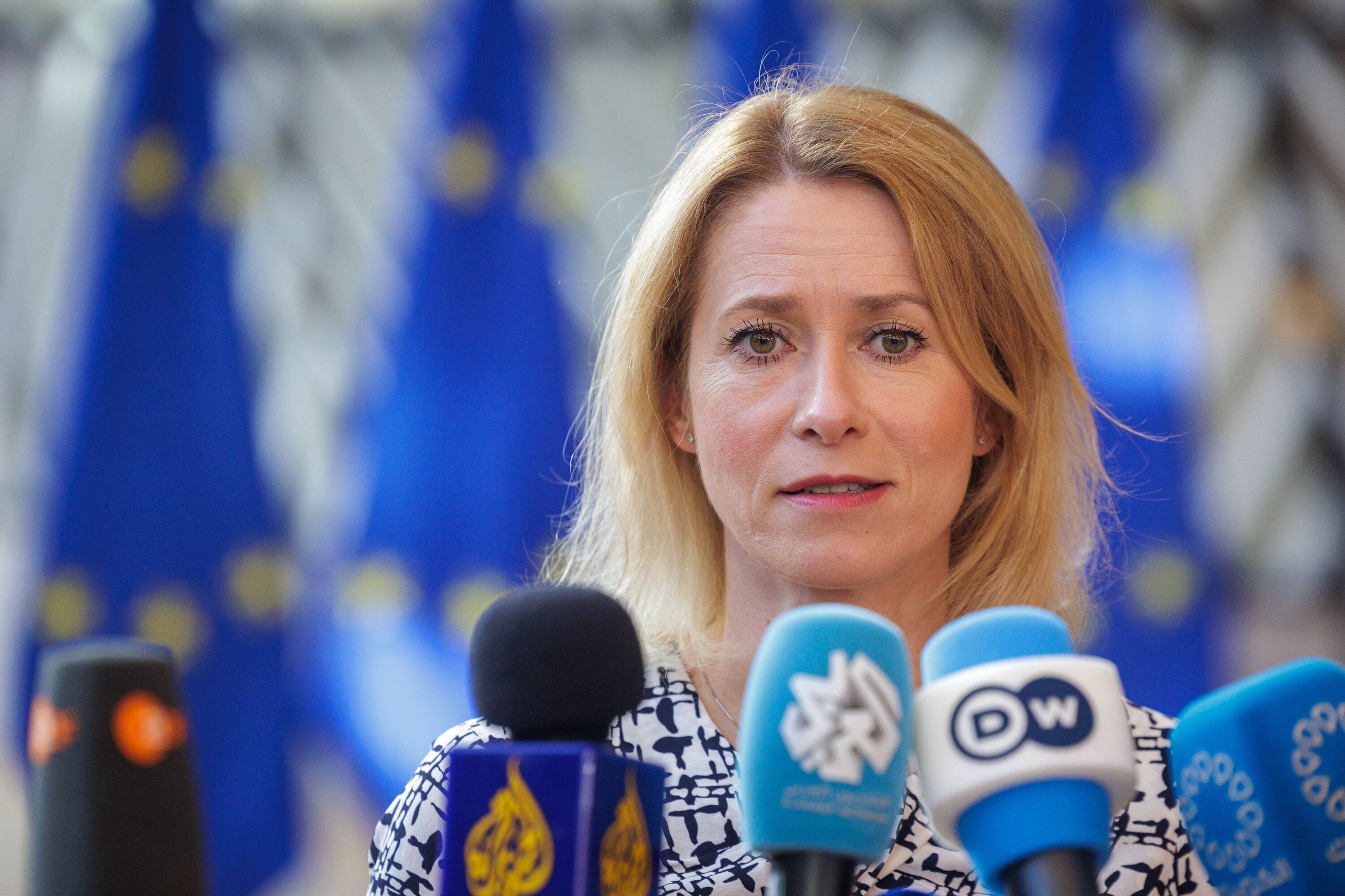 La jefa de la diplomacia europea, Kaja Kallas. 