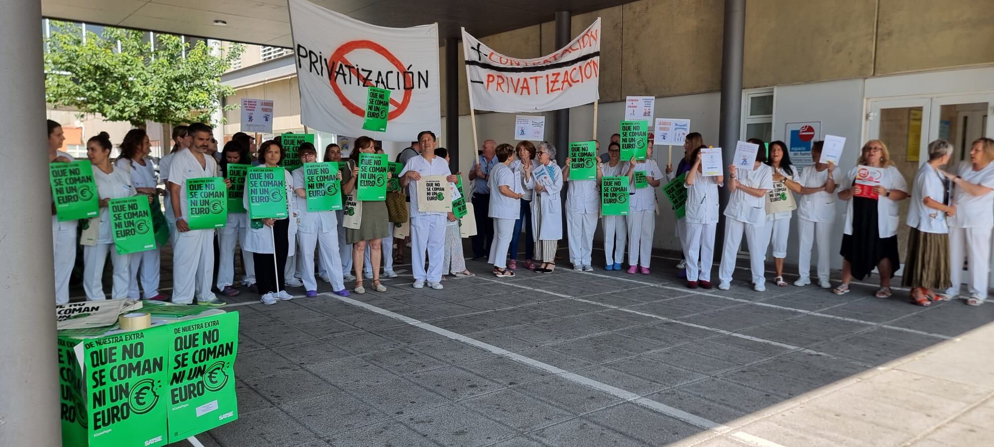 Imagen de la concentración en Palencia