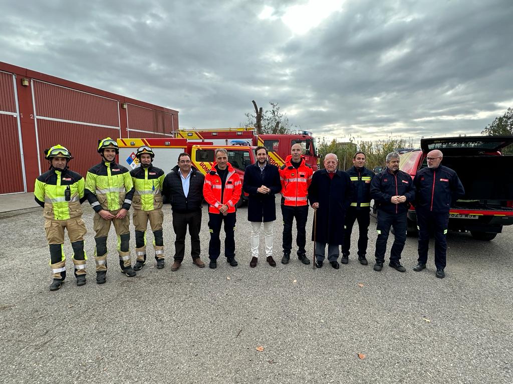 La DPH proyecta un nuevo parque de bomberos entre Monzón y Binéfar