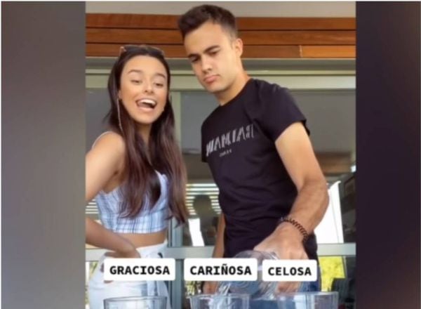 El TikTok viral de Reguilón que terminó en &#039;enfado&#039; de su novia, la influencer Marta Díaz