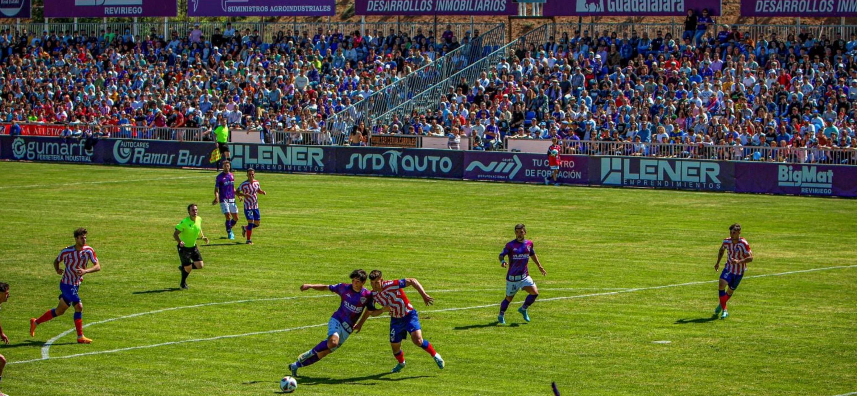 Imagen del partido Guadalajara-Atlético de Madrid B (photogronard)