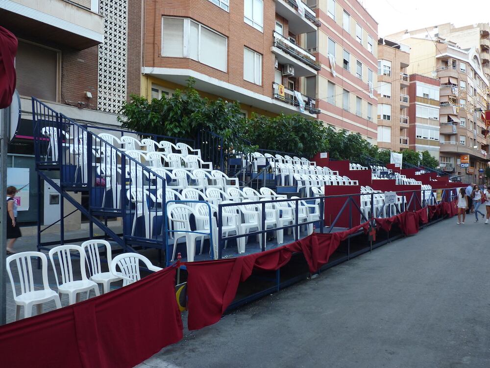 Tribuna de las fiestas de Villena