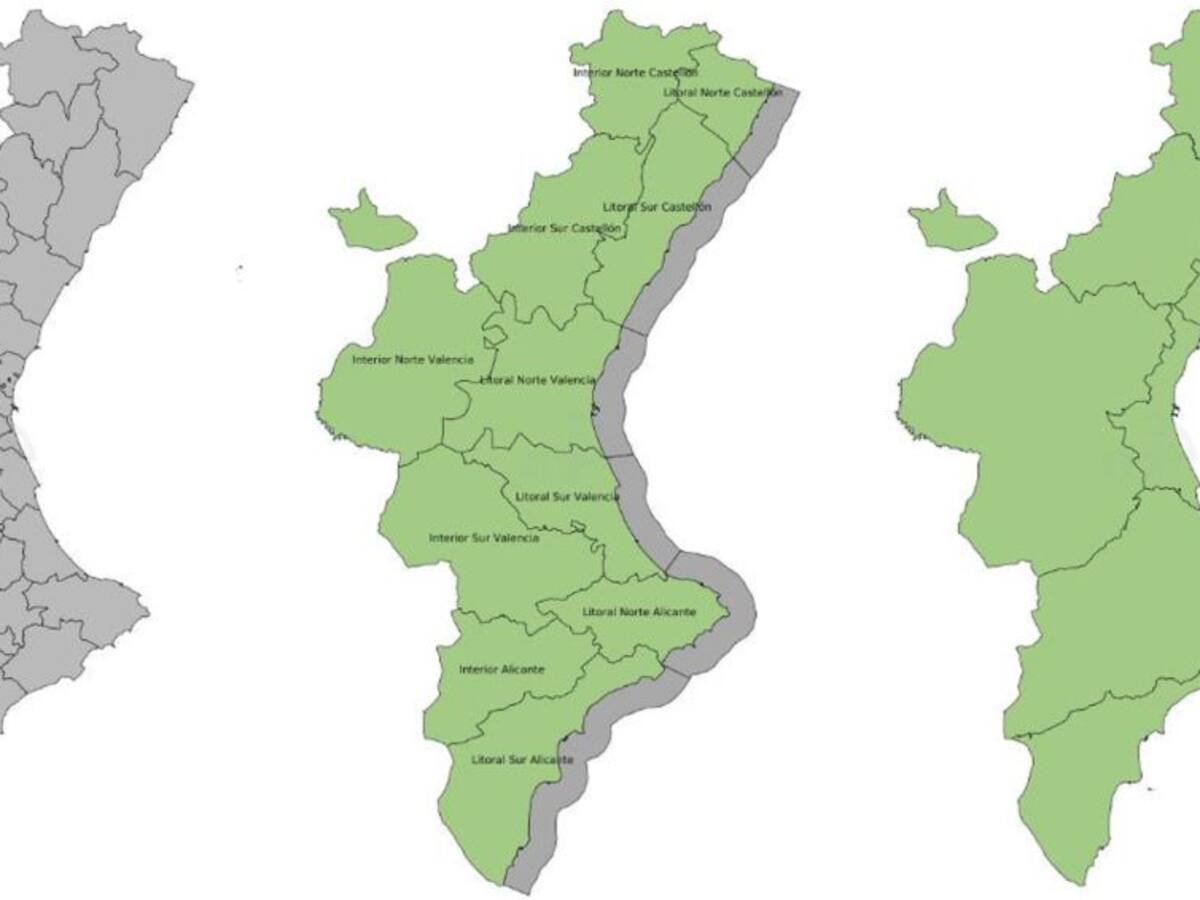 Riesgo bajo/medio de incendios en la Comunitat Valenciana