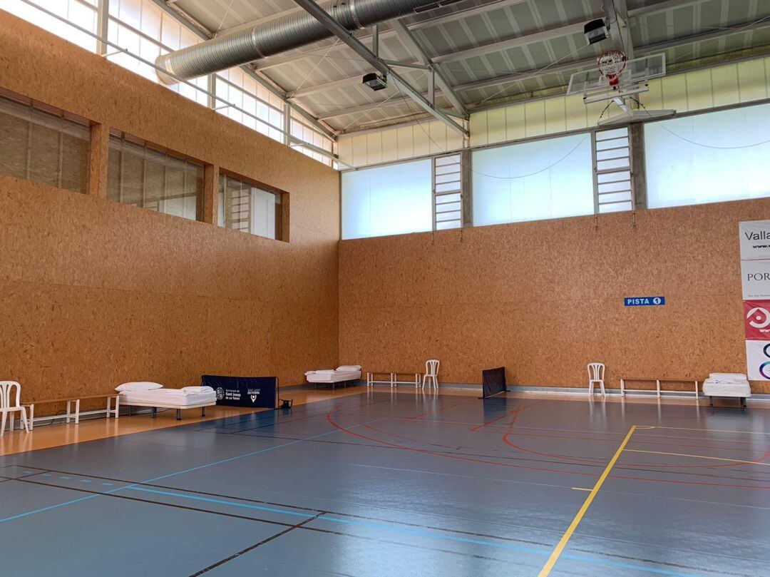 Albergue provisional en Sant Josep