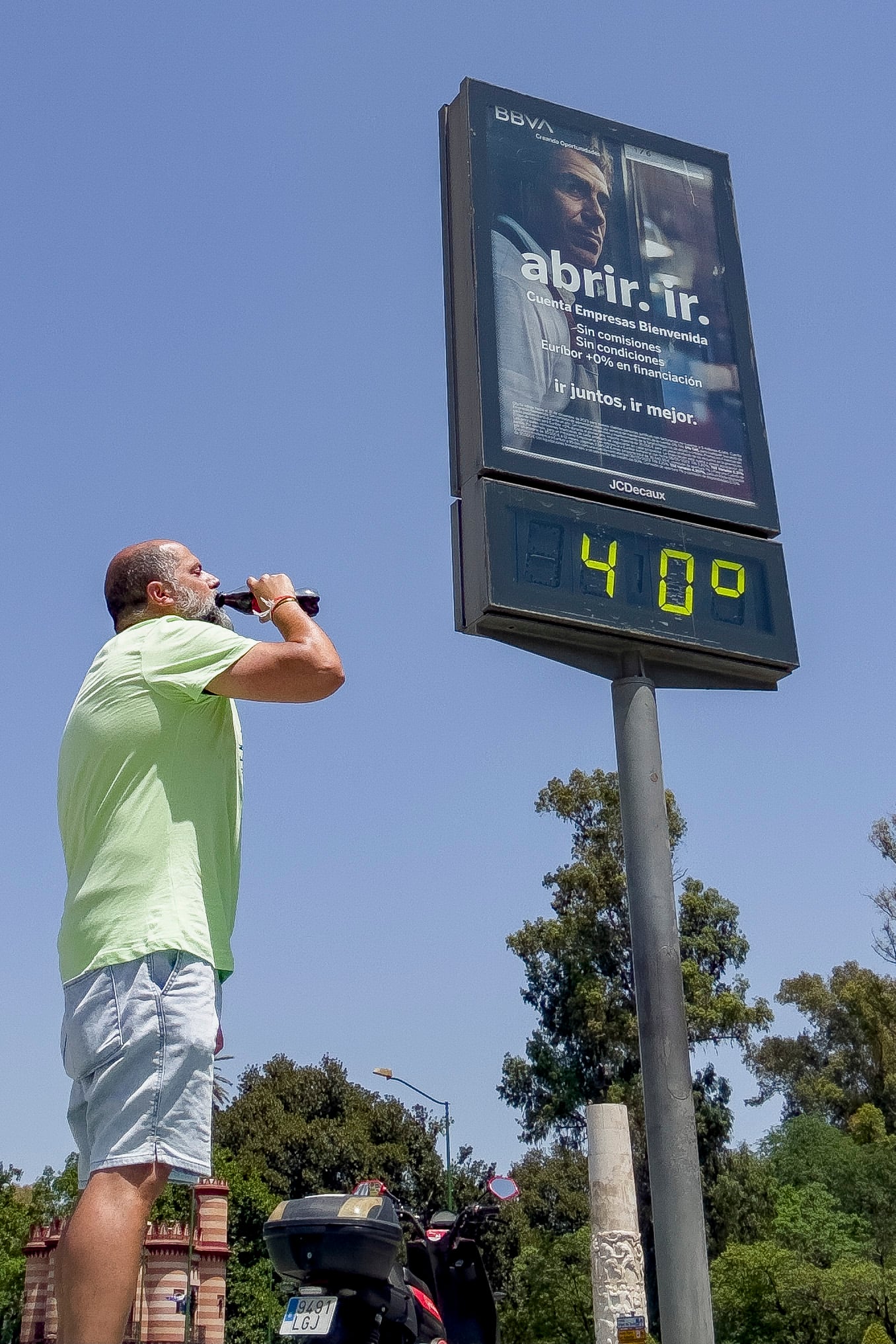 Los termómetros alcanzarán los 40 grados en el sur de Madrid