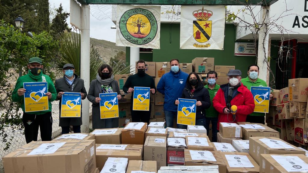 Campaña solidaria con Ucrania en Jódar