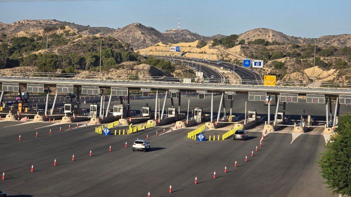 Peaje de la circunvalación de Alicante