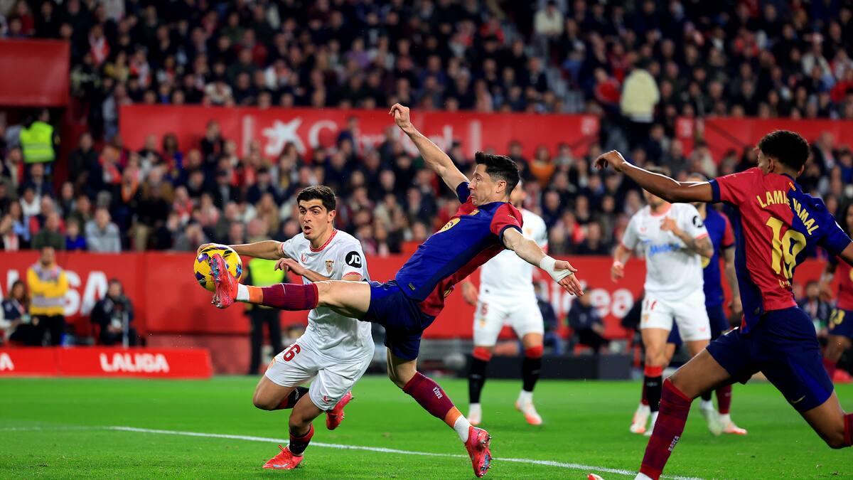 El Barça se pone por delante... y un minuto después empata el Sevilla: los minutos de la locura en el Sánchez Pizjuán