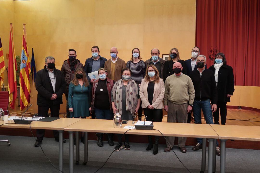 Foto de l&#039;acord del sector lleter