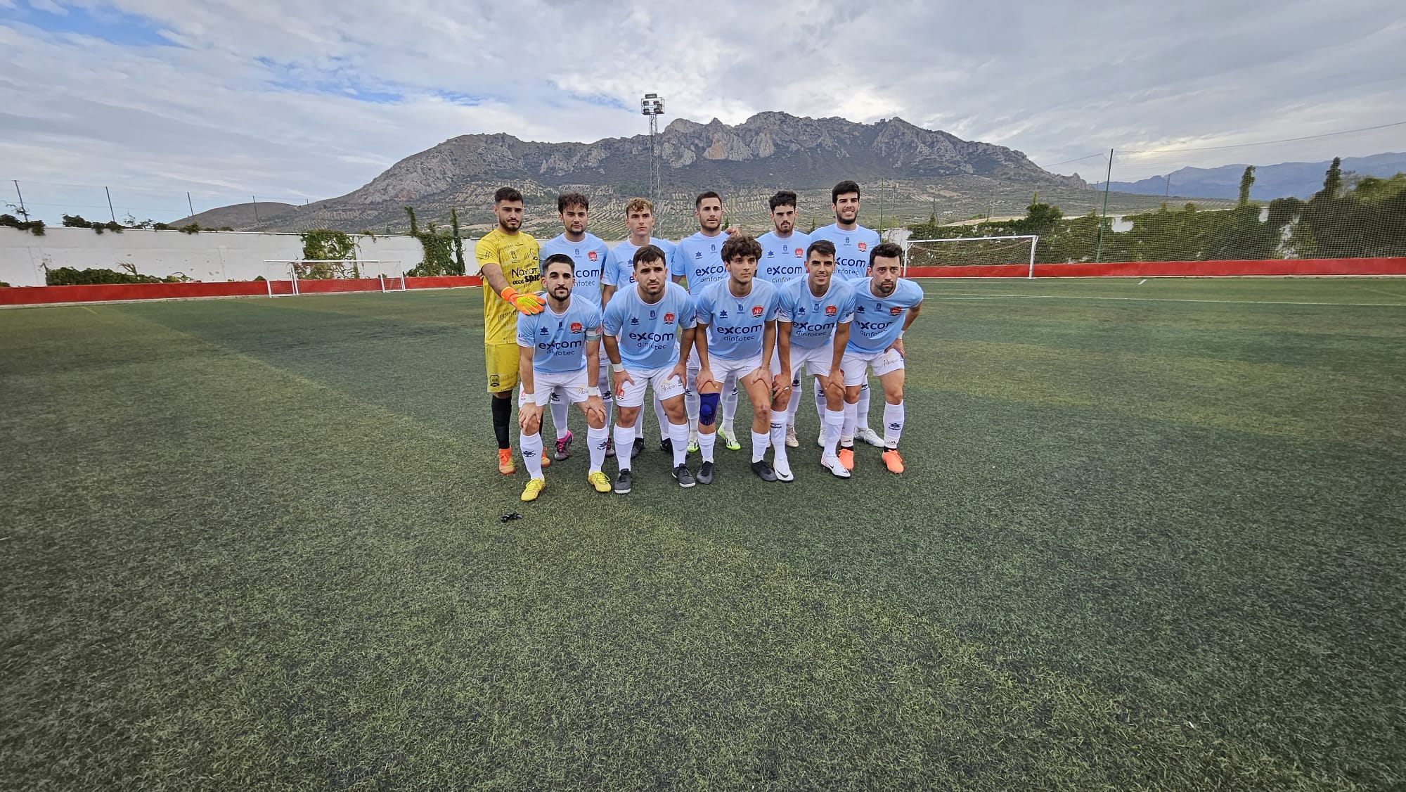 Equipo titular del C.D. Alcalá Enjoy en Jódar