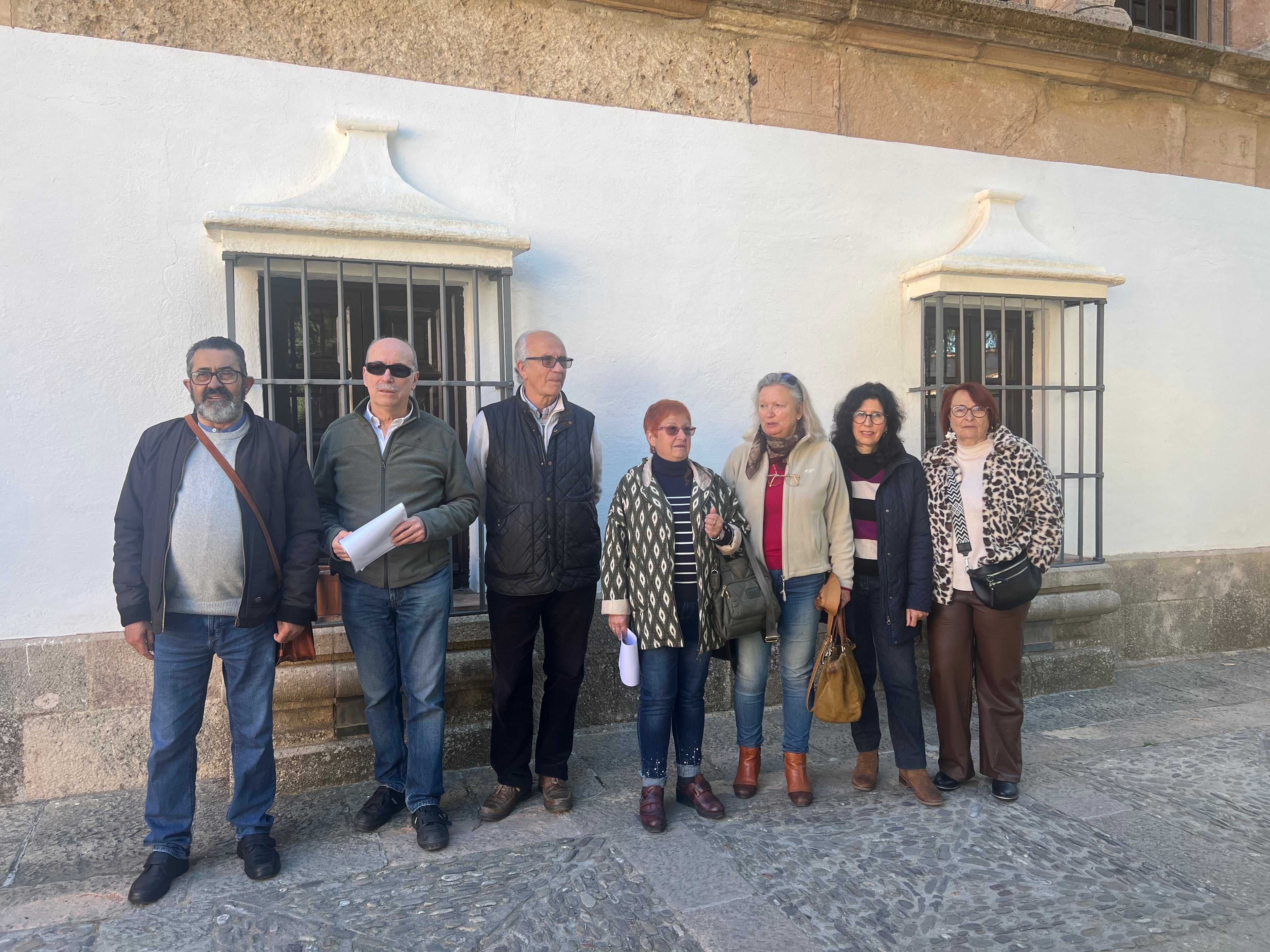 Componentes de la Plataforma por una Sanidad Pública y de Calidad de la Serranía de Ronda