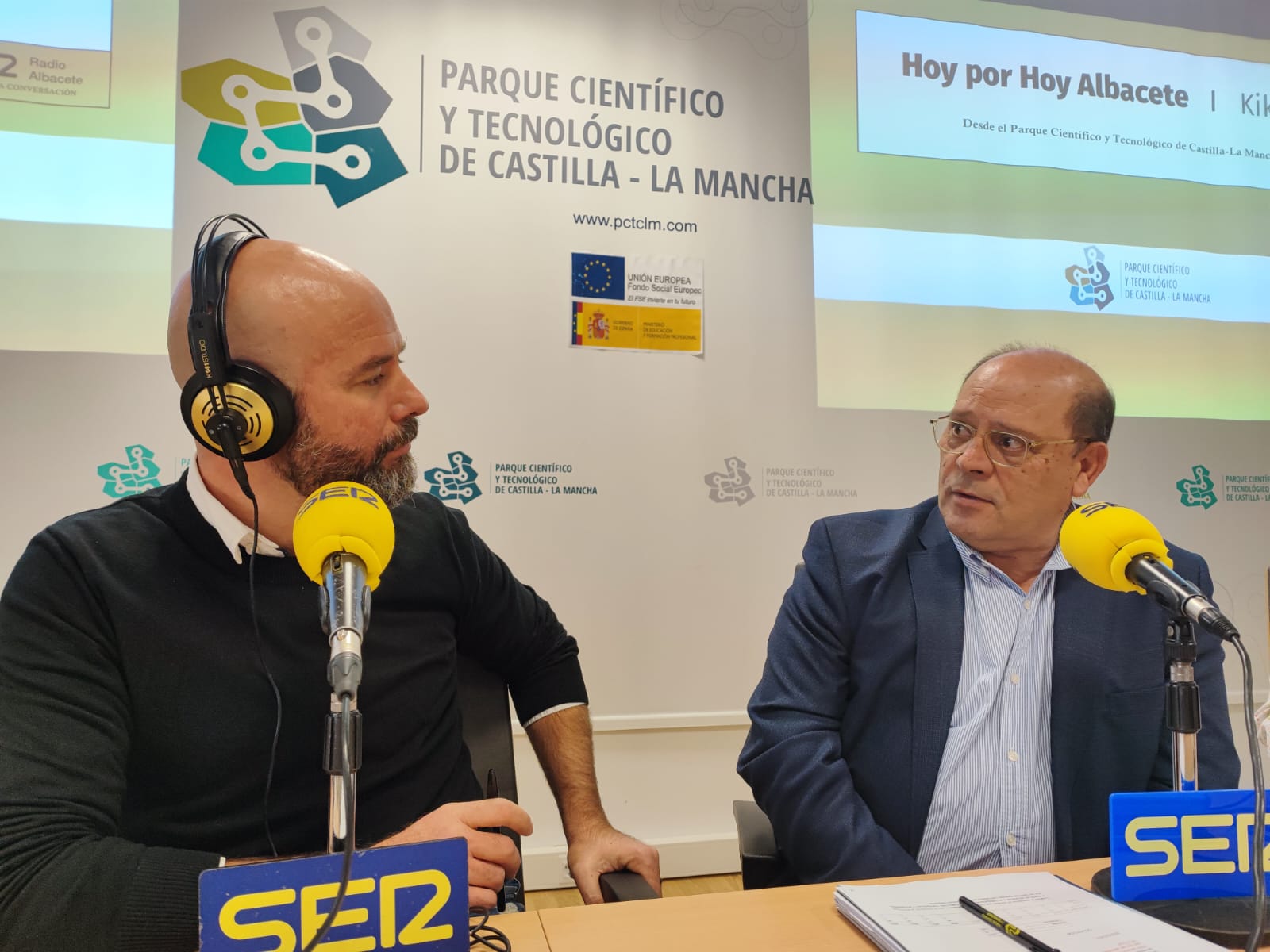 El director del parque, Agustín Moreno