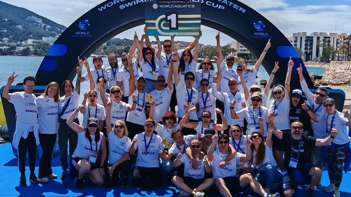 No hay quinto malo: Jerez Máster, Campeón Nacional en Aguas Abiertas