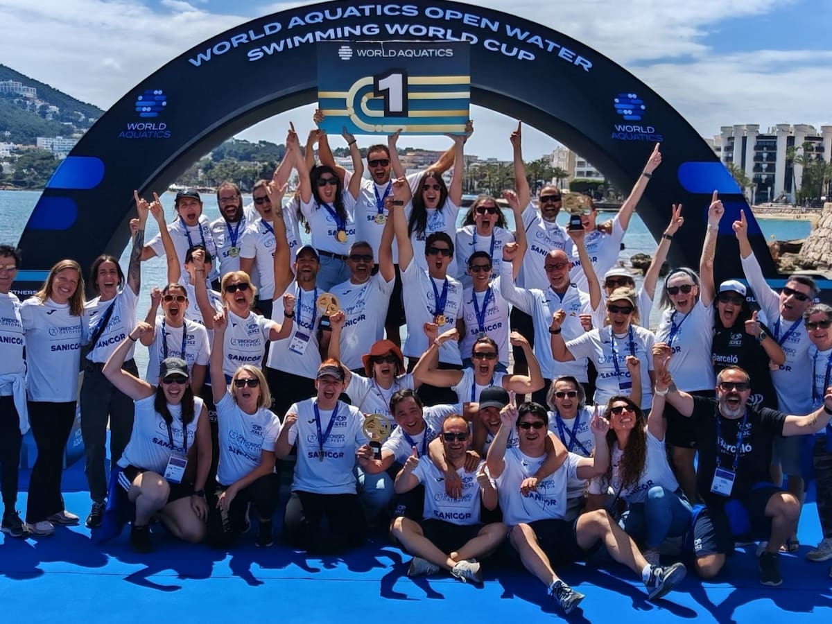 No hay quinto malo: Jerez Máster, Campeón Nacional en Aguas Abiertas