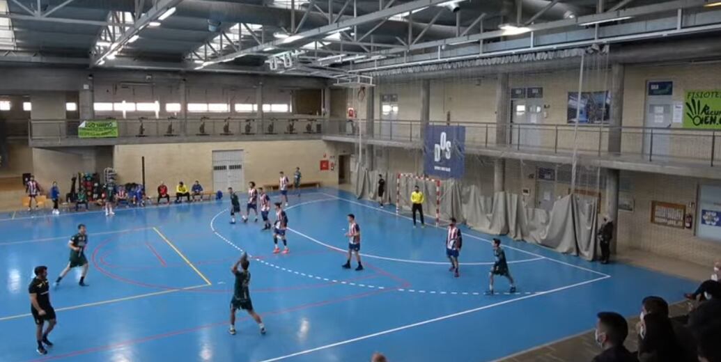 Un momento del partido