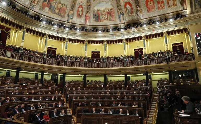 El pleno del Congreso durante una sesión